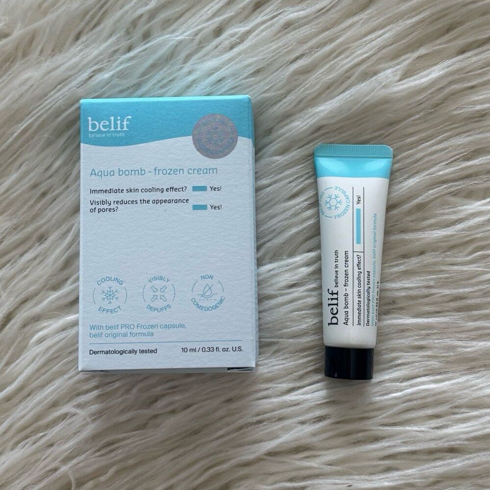 belif Aqua Bomb Calming & Soothing Frozen Gel Cream 10 ml